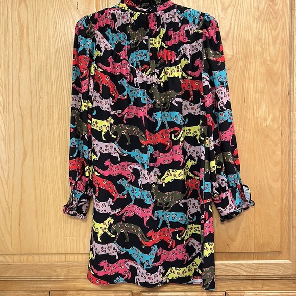 Colorful Leopard Cheetah Dress - Picture 6 of 9